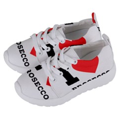 I Love Prosecco Kids  Lightweight Sports Shoes by ilovewhateva