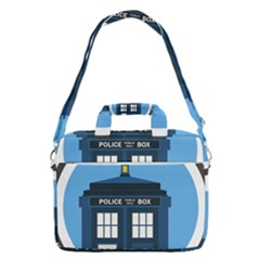 Doctor Who Tardis Macbook Pro 13  Shoulder Laptop Bag  by Mog4mog4