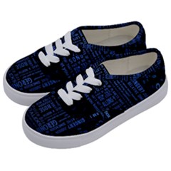 Doctor Who Tardis Kids  Classic Low Top Sneakers by Mog4mog4