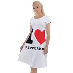 I Love Peppermint Classic Short Sleeve Dress by ilovewhateva
