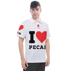 I Love Pecan Men s Polo Tee by ilovewhateva