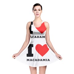 I Love Macadamia Reversible Skater Dress by ilovewhateva