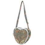 Art Nouveau Vintage Retro Pattern Floral Heart Shoulder Bag