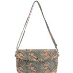Art Nouveau Vintage Retro Pattern Floral Removable Strap Clutch Bag