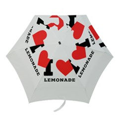 I Love Lemonade Mini Folding Umbrellas