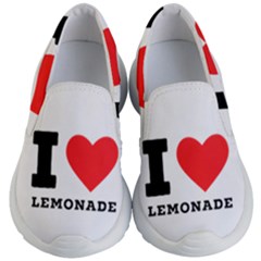 I Love Lemonade Kids Lightweight Slip Ons by ilovewhateva