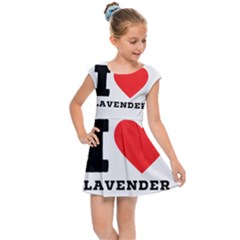 I Love Lavender Kids  Cap Sleeve Dress by ilovewhateva