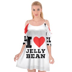 I Love Jelly Bean Cutout Spaghetti Strap Chiffon Dress by ilovewhateva