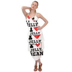 I Love Jelly Bean Layered Bottom Dress by ilovewhateva