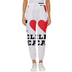 I Love Jelly Bean Women s Cropped Drawstring Pants by ilovewhateva