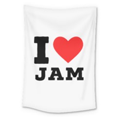 I Love Jam Large Tapestry by ilovewhateva