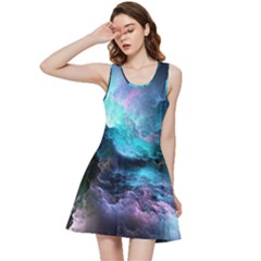 Abstract Graphics Nebula Psychedelic Space Inside Out Racerback Dress by 99art