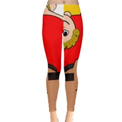Comic-characters-grandfather Leggings  by 99art