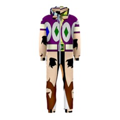 Comic-characters-eastern-magi-sages Hooded Jumpsuit (kids) by 99art