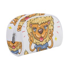 Animation-lion-animals-king-cool Make Up Case (small) by 99art