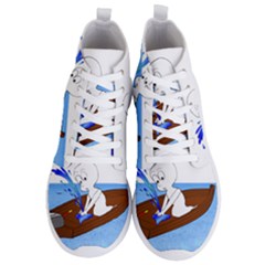Spirit-boat-funny-comic-graphic Men s Lightweight High Top Sneakers by 99art