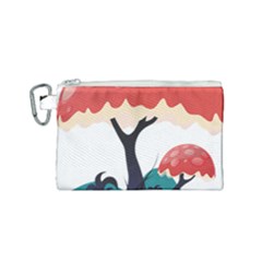 Tree-art-trunk-artwork-cartoon Canvas Cosmetic Bag (small) by 99art