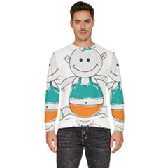 Baby-cute-child-birth-happy Men s Fleece Sweatshirt by 99art