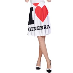 I Love Ginebra A-line Skirt by ilovewhateva