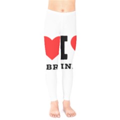 I Love Ginebra Kids  Classic Winter Leggings by ilovewhateva