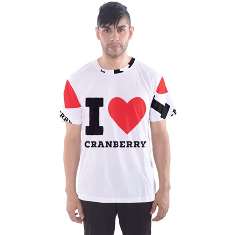 I Love Cranberry Men s Sport Mesh Tee by ilovewhateva