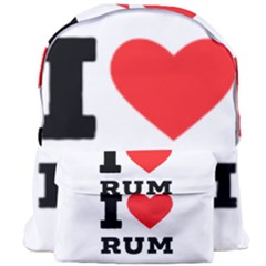 I Love Rum Giant Full Print Backpack by ilovewhateva
