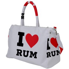I Love Rum Duffel Travel Bag by ilovewhateva