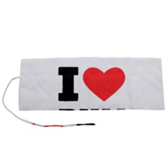 I Love Rum Roll Up Canvas Pencil Holder (s) by ilovewhateva