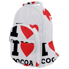 I Love Cocoa Rounded Multi Pocket Backpack by ilovewhateva