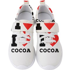 I Love Cocoa Men s Velcro Strap Shoes by ilovewhateva