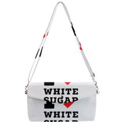 I Love White Sugar Removable Strap Clutch Bag by ilovewhateva