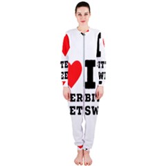 I Love Bitter Sweet Onepiece Jumpsuit (ladies) by ilovewhateva