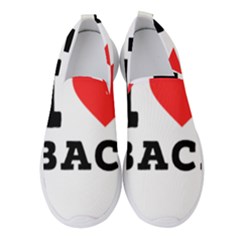 I Love Baci  Women s Slip On Sneakers by ilovewhateva