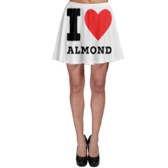 I Love Almond  Skater Skirt by ilovewhateva