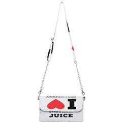 I Love Strawberry Juice Mini Crossbody Handbag by ilovewhateva