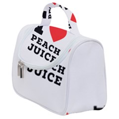 I Love Peach Juice Satchel Handbag by ilovewhateva