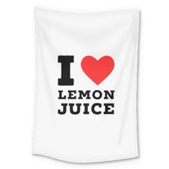 I Love Lemon Juice Large Tapestry by ilovewhateva
