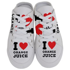I Love Orange Juice Half Slippers by ilovewhateva
