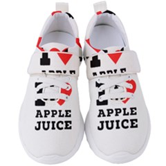 I Love Apple Juice Women s Velcro Strap Shoes by ilovewhateva