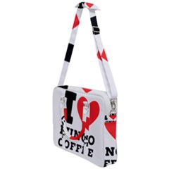 I Love Lungo Coffee  Cross Body Office Bag by ilovewhateva