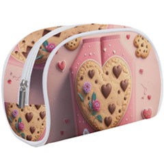 Cookies Valentine Heart Holiday Gift Love Make Up Case (large) by Ndabl3x