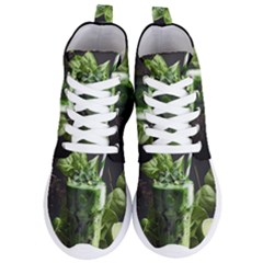 Drink Spinach Smooth Apple Ginger Women s Lightweight High Top Sneakers by Ndabl3x