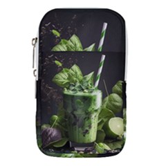 Drink Spinach Smooth Apple Ginger Waist Pouch (small) by Ndabl3x