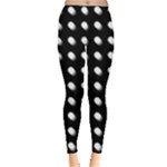 Background Dots Circles Graphic Leggings 