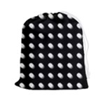 Background Dots Circles Graphic Drawstring Pouch (2XL)