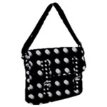 Background Dots Circles Graphic Buckle Messenger Bag