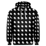 Background Dots Circles Graphic Men s Overhead Hoodie