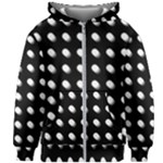 Background Dots Circles Graphic Kids  Zipper Hoodie Without Drawstring