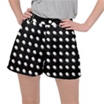 Background Dots Circles Graphic Women s Ripstop Shorts