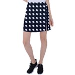 Background Dots Circles Graphic Tennis Skirt